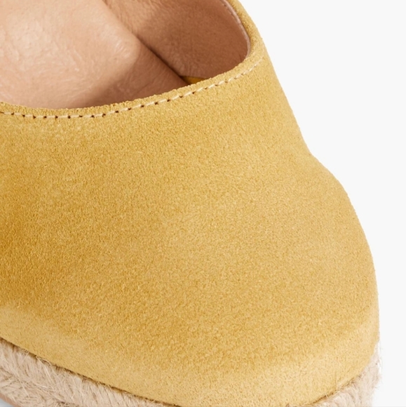 NWT Last Studio Wedge Espadrilles in Mustard - Picture 6 of 6
